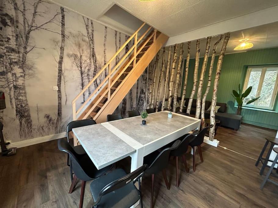 Natur 'Appart Entre Foret Et Riviere L'Huisserie Exteriör bild